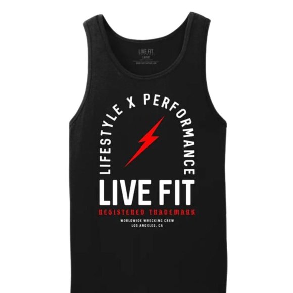 💎4 for $25💎 Men's LIVE FIT Tank Top NWT - Picture 1 of 3